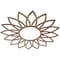 Ekena Millwork Daisy Wood Fretwork Pierced Ceiling Medallion, Walnut, 28"OD x 9 3/4"ID x 3/8"T CMWP28X28X0375DAWA - alternate 3